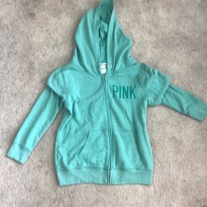 VS Pink sweatshirt zipped jacket
